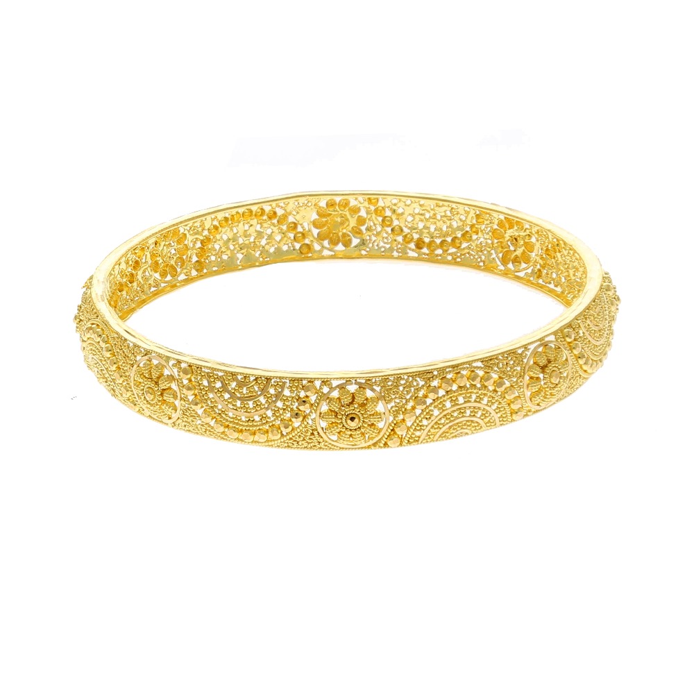 22kt filigree gold bangles