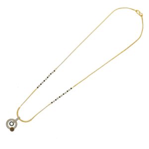Modern Chain Mangalsutra design