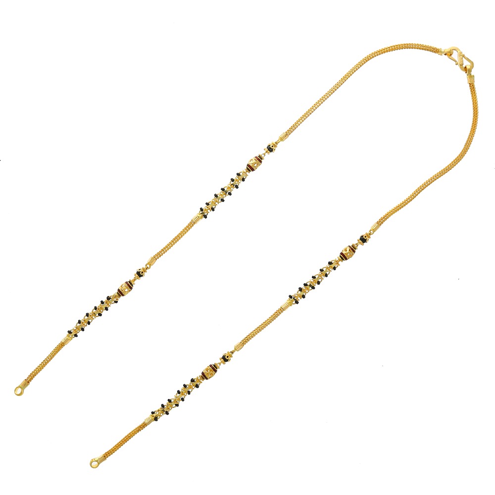 Meena work mangalsutra chain