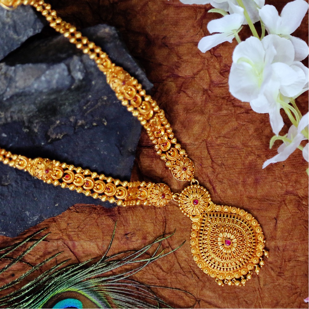 22karat temple jewellery necklace