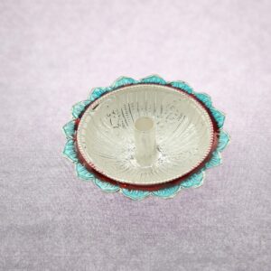 Fascinating Silver Niranjan For Puja