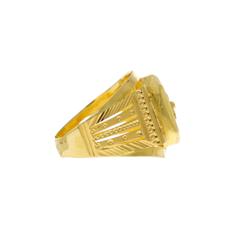 Designer 22kt gents gold ring