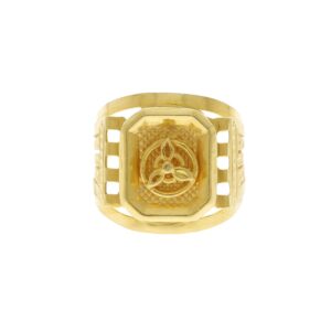 Designer 22kt gents gold ring