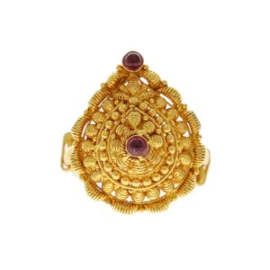 22k Temple  jewellery finger rings