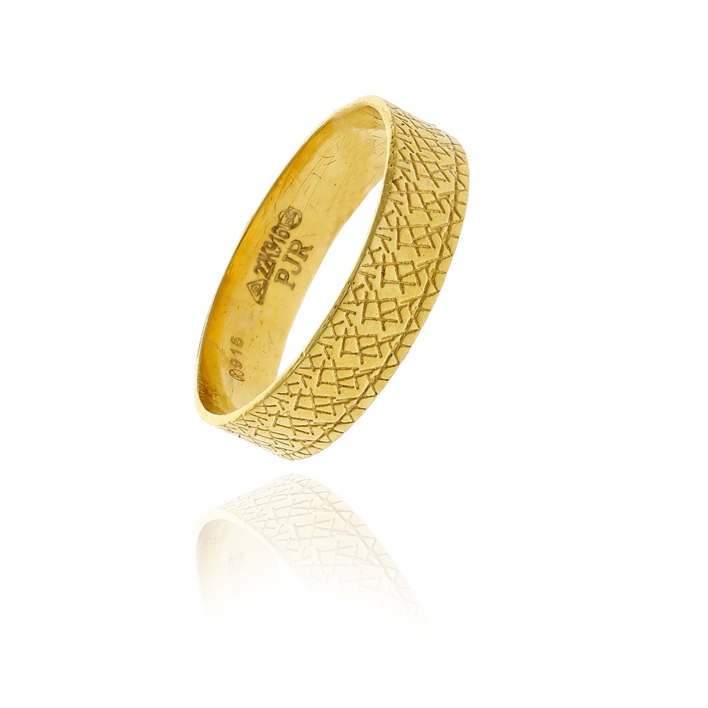 Fancy 22k ring bands