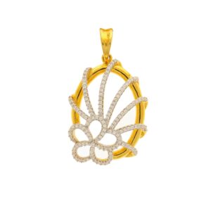 Alluring White Stone Pendant