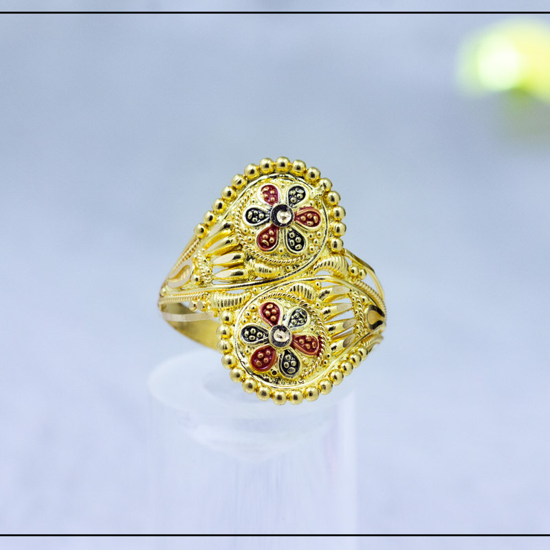 22K Yellow Gold Traditional Hallmarked Ring