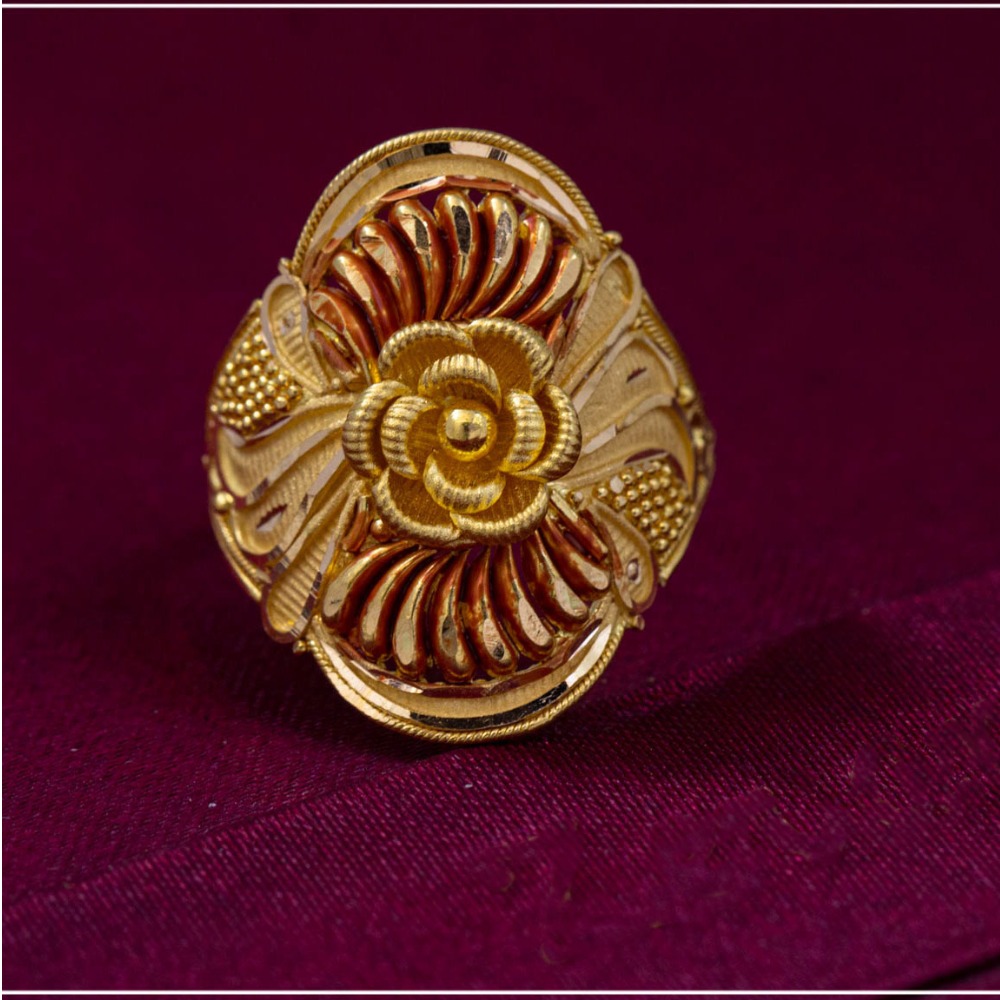22K Yellow Gold Traditional Hallmarked Ring