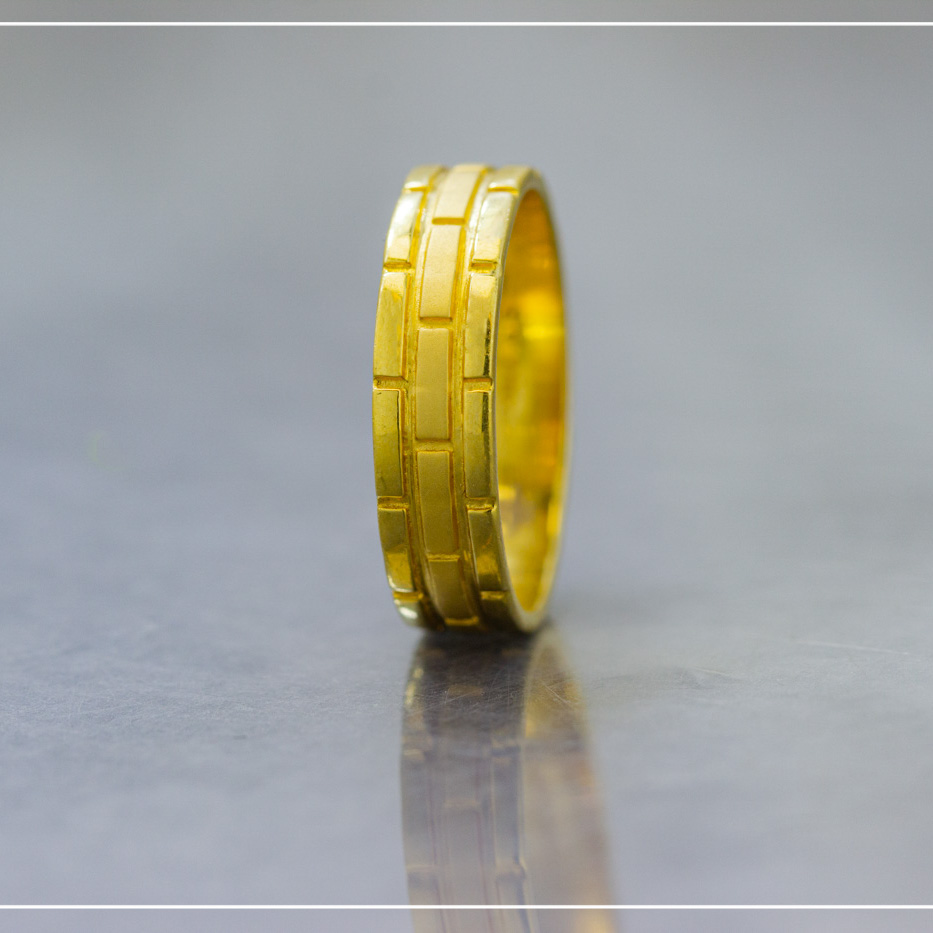 22K Yellow Gold Hallmarked Band