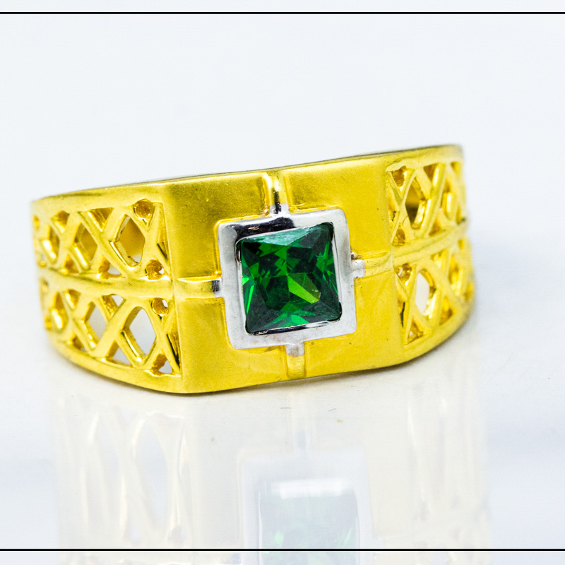 22K Yellow Gold Hallmarked Ring for Men