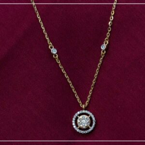 18K Hallmarked Chain with Pendant