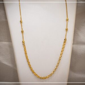 22K Fancy Hallmarked Chain