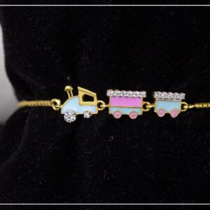 22K Yellow Gold Hallmarked Chain Bracelet for Kids
