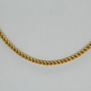 22CT HOLLOW ROPE