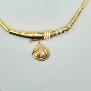 22kt Gold casting necklace