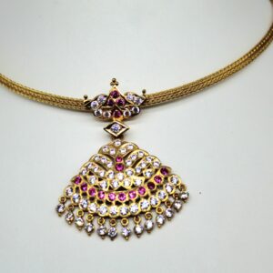 22Kt Adigai traditional necklace