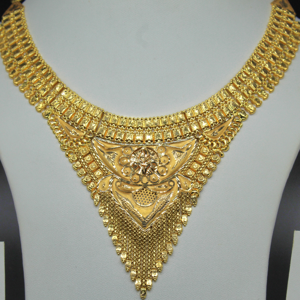 22kt Gold Kalkati Design necklace - Image 2