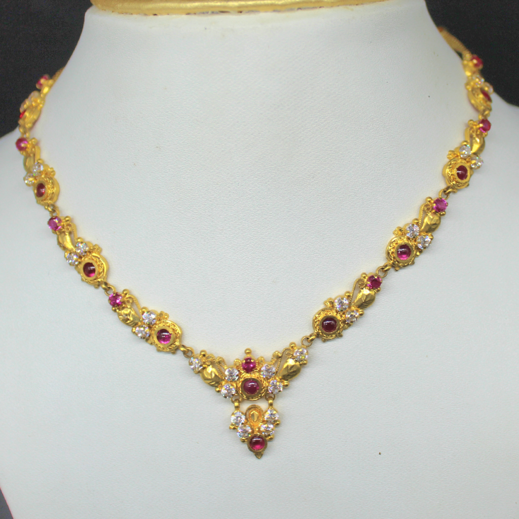 22Kt Stone Necklace