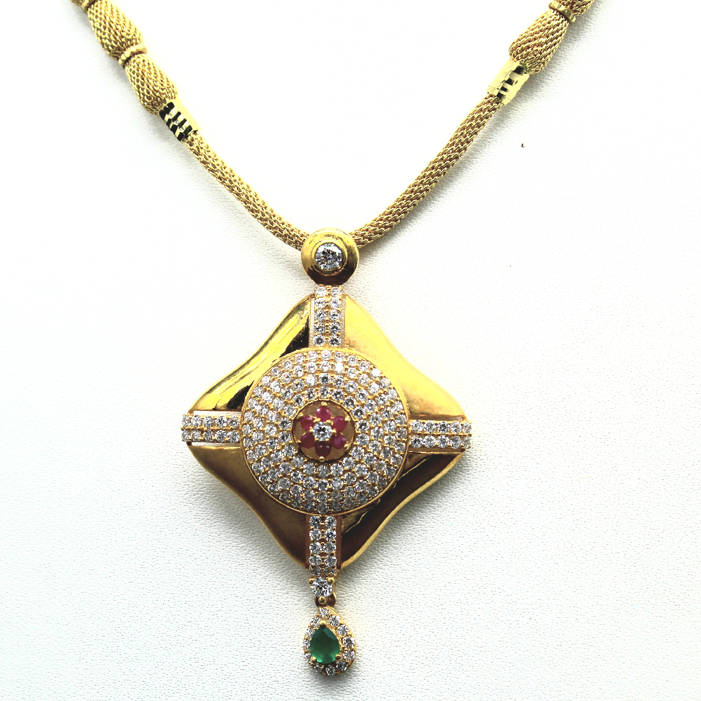 22kt Gold Fancy casting necklace - Image 2
