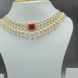 22Kt Gold Polki Neckalce