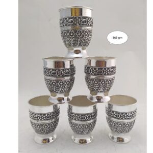 Silver Antique glass