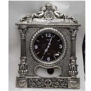 Silver clock