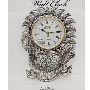 Silver clock