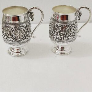 Silver Antique glass