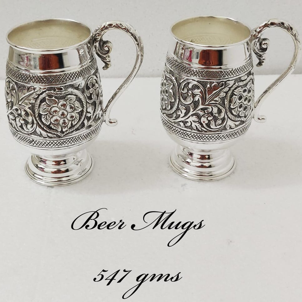 Silver Antique glass