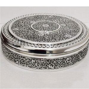 Silver Chapatti Container