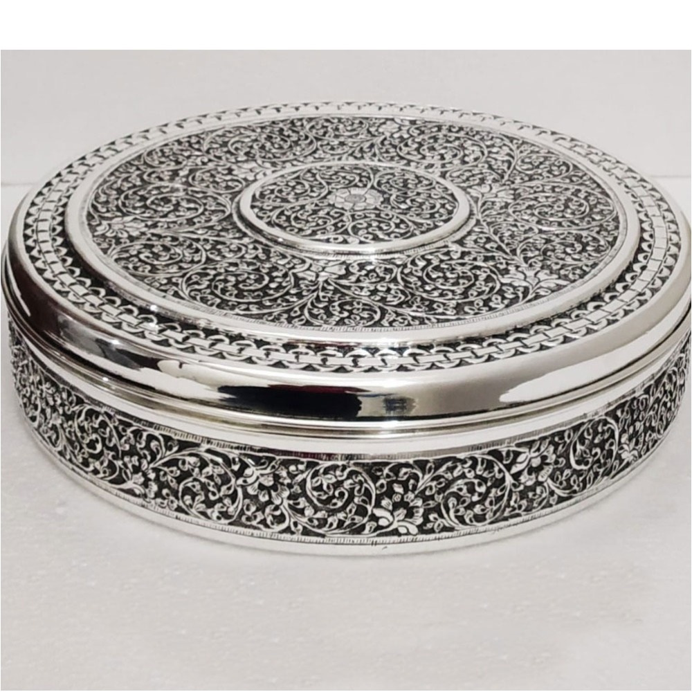 Silver Chapatti Container - Image 2