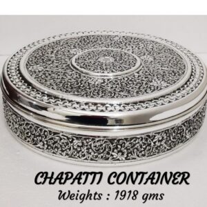 Silver Chapatti Container