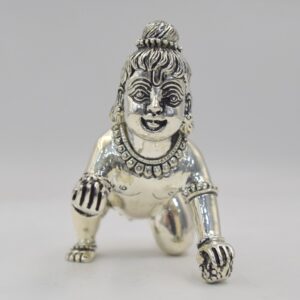 Buy Pure Silver Laddu Gopal