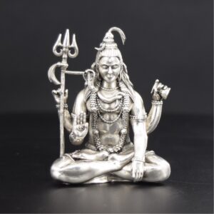 925 Silver Shivaji Idol