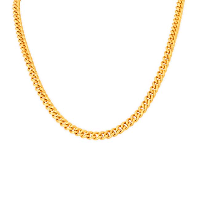 22k Yellow Gold Divine Design Chain
