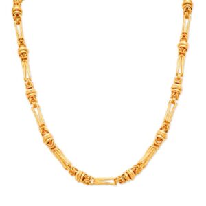 22k Yellow Gold Enduring Design Chain