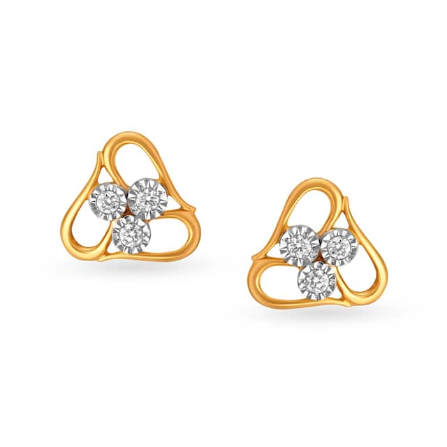 916 Yellow Gold Delicate TOPS&HENGISH for Women
