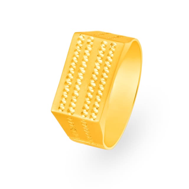 916 gold fine design ring