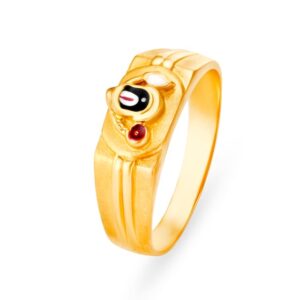 916 gold handmade design ring