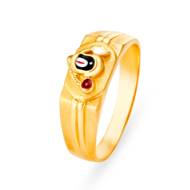 916 gold handmade design ring