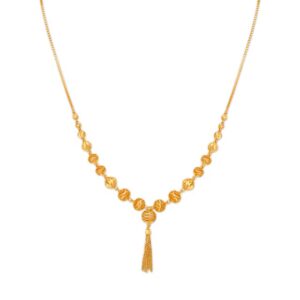 Plain Gold Yellow Handmade Chain