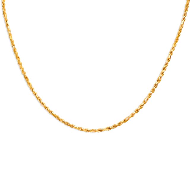 Gold Plain Fine Design Chain