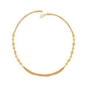 Gold Plain Unique Design Chain