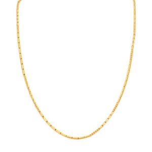 Gold Plain Delicate Design Chain