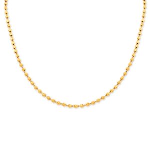 Gold Plain Unique Chain