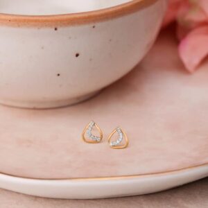 Gold Yellow Handmade Design Earrings
