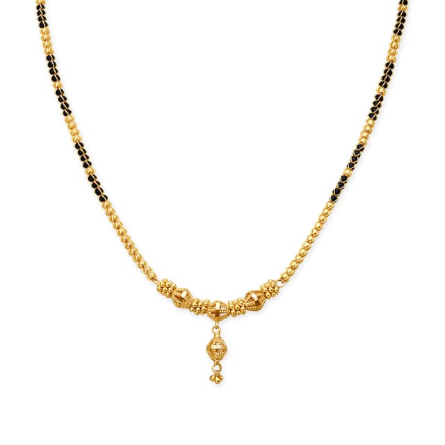 Gold Yellow Classy Design Mangalsutra