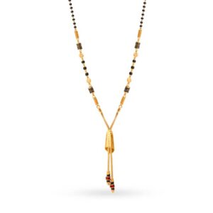 Gold Yellow Handmade Design Mangalsutra