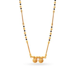 Gold Yellow Modern Design Mangalsutra