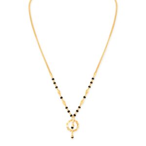 Gold Yellow Delicate Design Mangalsutra